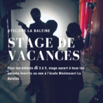 Stage pour enfants - vacances Toussaint - inscription